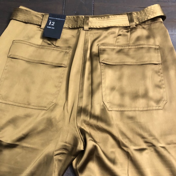 White House Black market gold woman pants - Picture 14 of 16